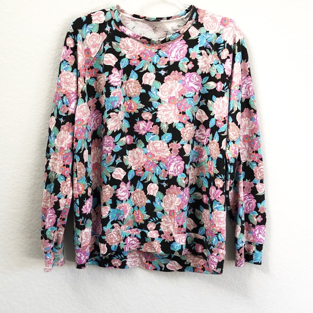 Show Me Your MuMu Bundle of Blooms Sweatshirt Med